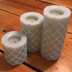 Decorative candle set